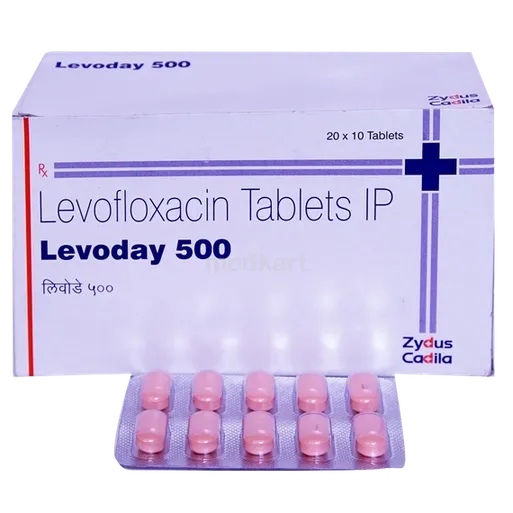 levoday 500mg tablet 10's